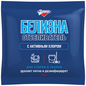 Отбеливатель 115г Белизна с активным хлором Золушка С-28-05 1/30