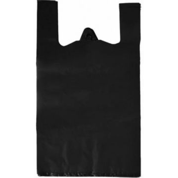 Пакет Майка ПНД (25+13)х45-10 черная Тригон 100/5000