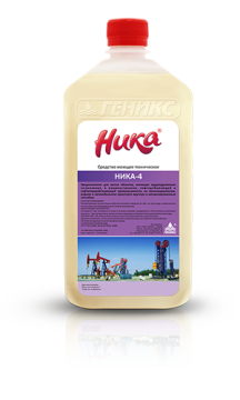 Средство жидкое 1л НИКА-4 моющее техническое 1/12