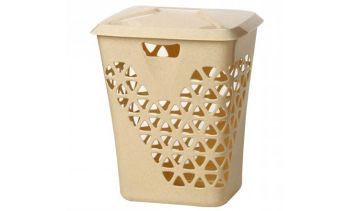 Корзина универсальная 60л (370x470x550) беж мрамор Венеция 1/1 