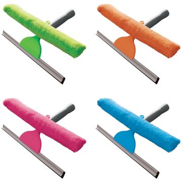 Стекломойка ширина 31см водосгон насадка из микрофибры ассорти York 1/24