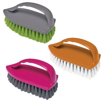 Щетка утюжок для одежды/обуви, большая, 14х6х9 см, пластик, цвет ассорти,  YORK, 40010 1/36