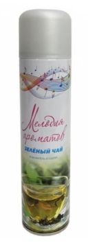 Освежитель воздуха аэрозольный 300мл Мелодия ароматов Зеленый чай 1/12 