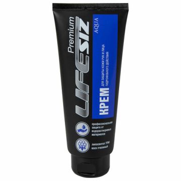Крем защитный 100 мл LIFESIZ гидрофоб от кислот и щелоч средств 1/75 