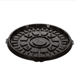 Емкость торт Т-260/1ДШ (292х15) дно корич. Комус (крышка 470918) 110/110  