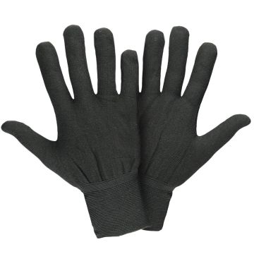 Перчатки без ПВХ спец нейлон черные 10/300/