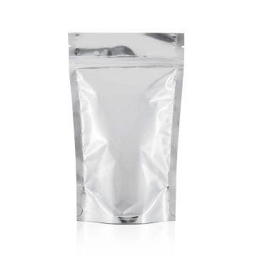 Пакет Zip-Lock Дой-Пак металл (13,5х22,5)+ (4,0+4,0) с окном 108мкм Aviora 50/250