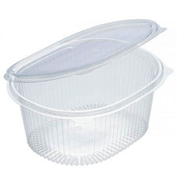 Контейнер с крышкой ПЭТ (159х130х75) КС Кр-1000 UPAX-UNITY 500/500 nelK