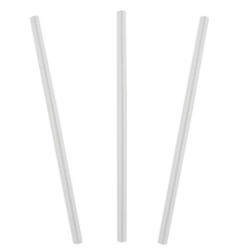 Трубочки для коктейля 210х10 прямые прозрачные (125шт) 1/24 