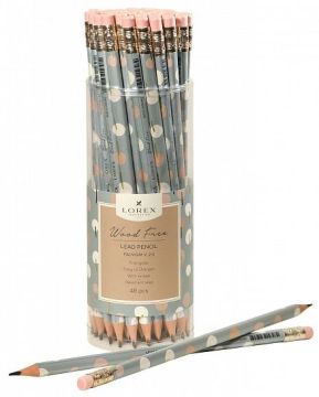 Карандаш ч/гр НВ заточенный трехгранный пластик LOREX WOOD FREE FAUVISM 1/48
