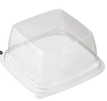 Емкость торт Т-1010 КН (126х126х57) крышка Комус 500/500 