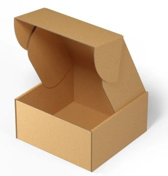 Гофрокоробка самосборная (200х200х100) Т23 Е микрогофрокартон бурый 1/100