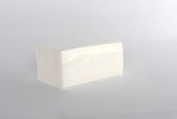 Полотенца бумажные 2сл 150л белые 22х23 (Z) 1/20