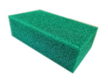 Губка для тела пористая цветная  в индивидуальной упаковке 1/20/240