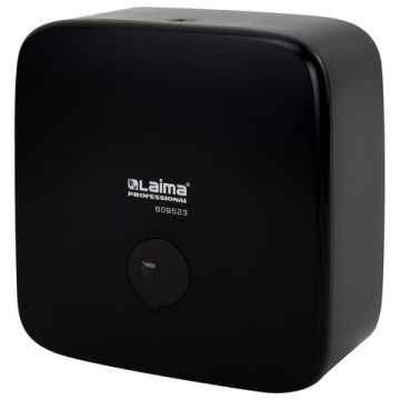 Диспенсер для полотенец LAIMA PROFESSIONAL PREMIUM (Система H3) черный ABS-пластик 1/1