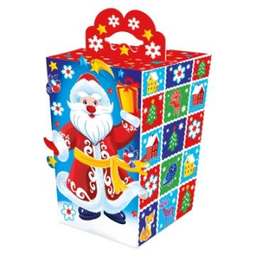 НГ Коробка до 0,7кг 110х110х205 Мозаика 1/200