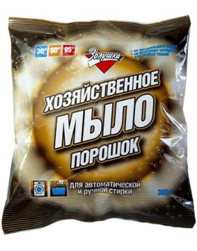 Мыло хозяйственное 300гр порошок Золушка С-16-1 1/12
