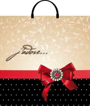 Пакет с пластмассовыми ручками (36х37)-100 Жадор Тико 10/100