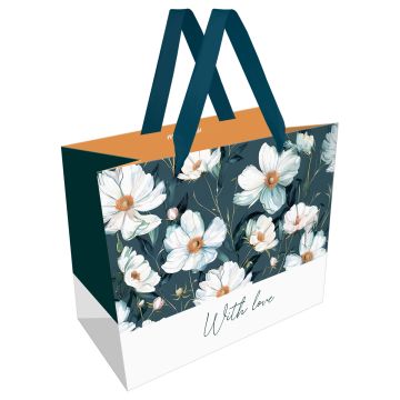 Пакет подарочный бумажный (32х26х12) матовый MESHU Bright meadow 1/12