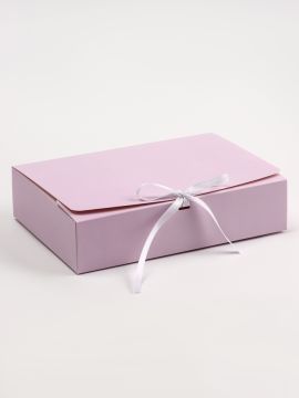 Подарочная коробка с окном 21х15х5см Крафт 5/5