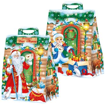 НГ Коробка до 2,0кг 230х100х33 Время подарков 1/80