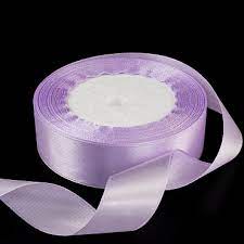 Лента атласная 25мм 25м сиреневый пыльный 5/5