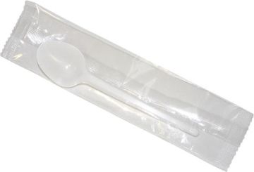 Одноразовая Ложка чайная 125мм в индивидуальной упаковке Диапазон 1/700