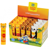 Клей-карандаш 10г Мульти-Пульти Зверята 1/24