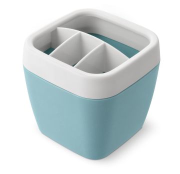 Органайзер для зубных щеток серо-бирюзовый Эллиса 1/18