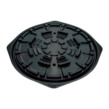 Емкость торт ТДШ-220 D-220 дно черное шип UPAX-UNITY 300/300 