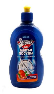 Средство жидкое для мытья посуды 500мл Золушка Грейпфрут М-01-7 1/18
