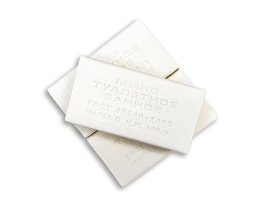 Мыло туалетное 100гр в обертке Банное Калужский МЗ 1/80