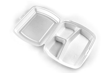 ВПС Ланч-бокс 3-сек (247х206х70) белый 83 LB вспен ЮУП 200/200