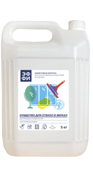 Средство для мытья стекол и зеркал канистра 5л Лайм Hermes 1/4 