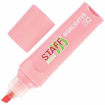 Текстмаркер розовый пастельный 1-5мм STAFF Everyday 1/12