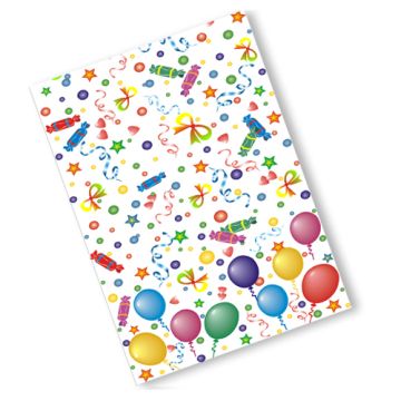 Скатерть полиэтиленовая 110х220см Праздник 1/100