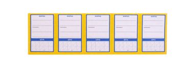 Ценники (75х50) картонные Овал 5 (30л) OfficeSpace 1/25 