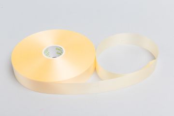 Лента упаковочная полипропиленовая 2см х 100м кремовый 1/10