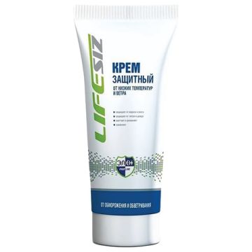 Крем защитный, 100 мл, ЭЛЕН, от обморожения, обветривания, неблагопр. погодных условий,1/100