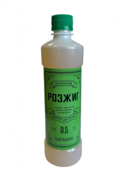 Жидкость для розжига 0,5л Парафин с дозатором ПЫЖ  1/24 