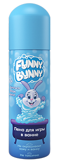 Пена для ванн 160мл Детская BUBBLE BUNNY голубая Сибиар 1/12 