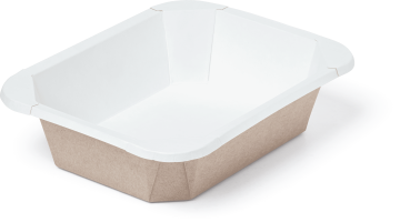 Контейнер бумажный 1000мл 130x180x224мм крафт ламин OSQ OCTOBOX (кр 470109) 45/360