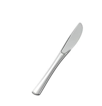 Одноразовый Нож пластиковый 196мм металлик Complement (18шт) 1/100 