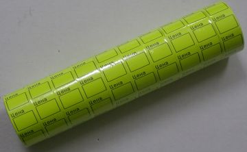 Этикет-лента (29х28) желтая 500шт/рул 10/160