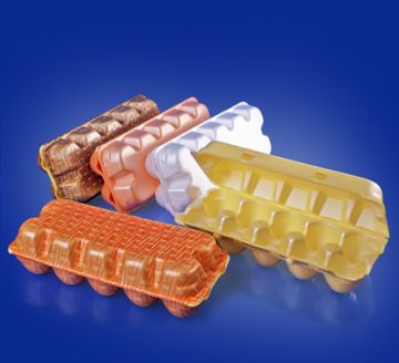 ВПС Лоток для яиц UE-10 вспен белый ТДУ 100/100