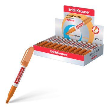 Текстмаркер оранжевый 1-5мм ErichKrause Mini Neon 1/20