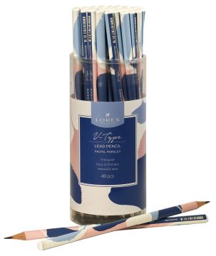 Карандаш ч/гр НВ заточенный трехгранный дерев LOREX PASTEL PARSLEY 1/48