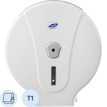 Диспенсер для туалетной бумаги Luscan Professional макси белый 1/8 