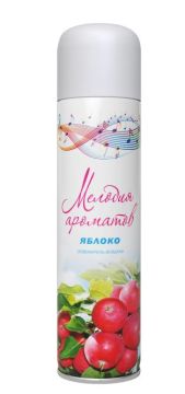 Освежитель воздуха аэрозольный 300мл Мелодия ароматов Яблоко П 1/12  