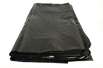 Мешок для мусора 120л ПВД (70х110) черный 86г Ромашка 50/150